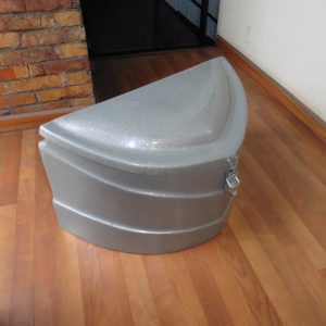 CAJON DE FIBRA GRIS