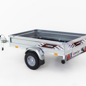 TOWCAR TRAILER PLEGABLE CON CARTOLAS