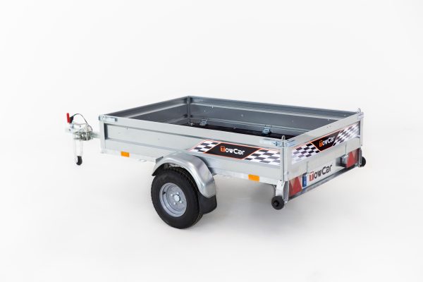 TOWCAR TRAILER PLEGABLE CON CARTOLAS