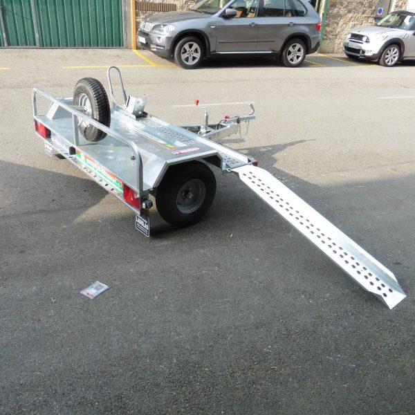 REMOLQUE PORTAMOTO TRANSVERSAL R 10-21.50 M1T - Imagen 15