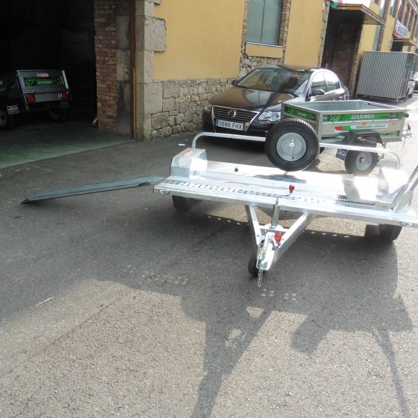 REMOLQUE PORTAMOTO TRANSVERSAL R 10-21.50 M1T - Imagen 12